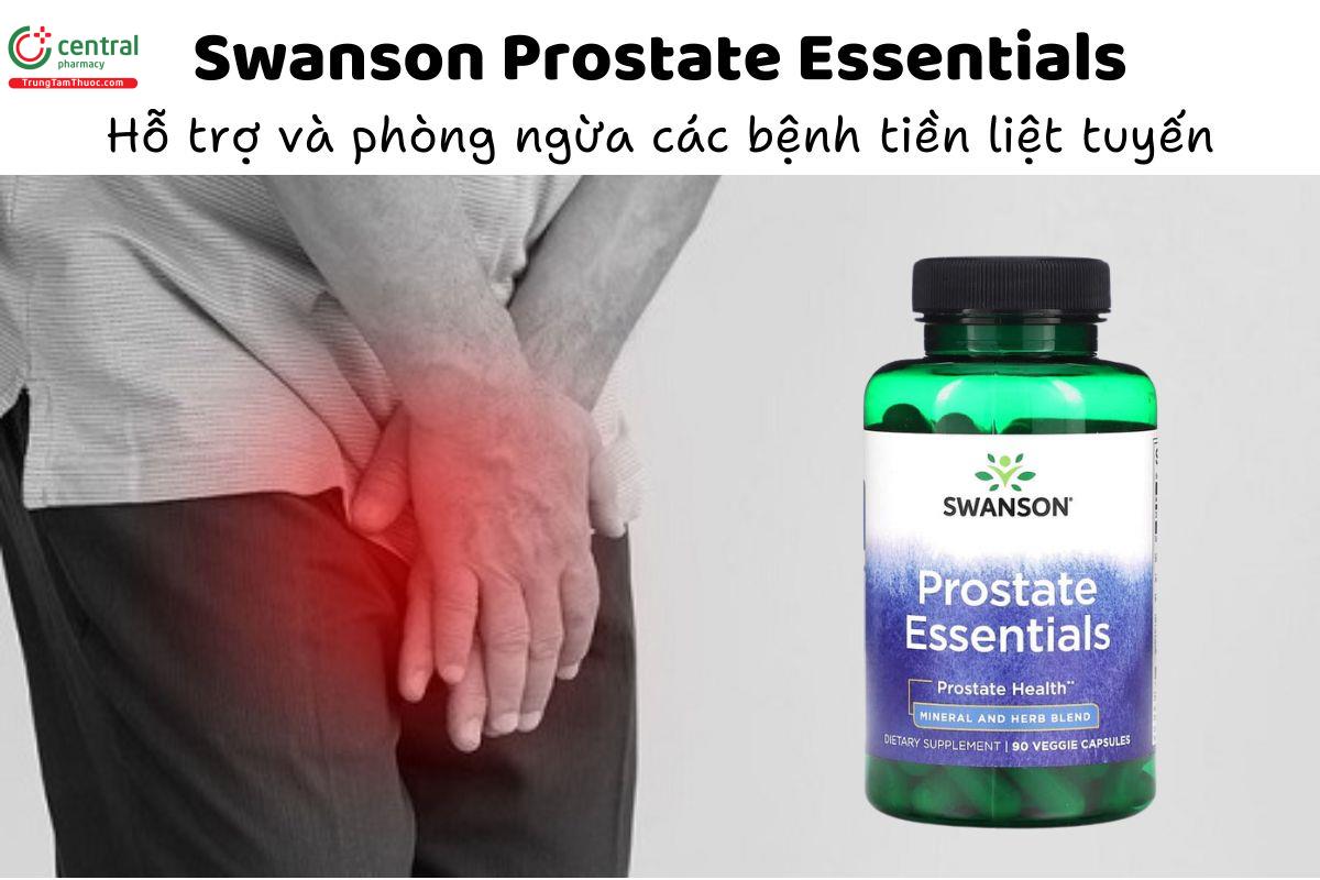 Swanson Prostate Essentials - Hỗ trợ và phòng ngừa các bệnh tiền liệt tuyến