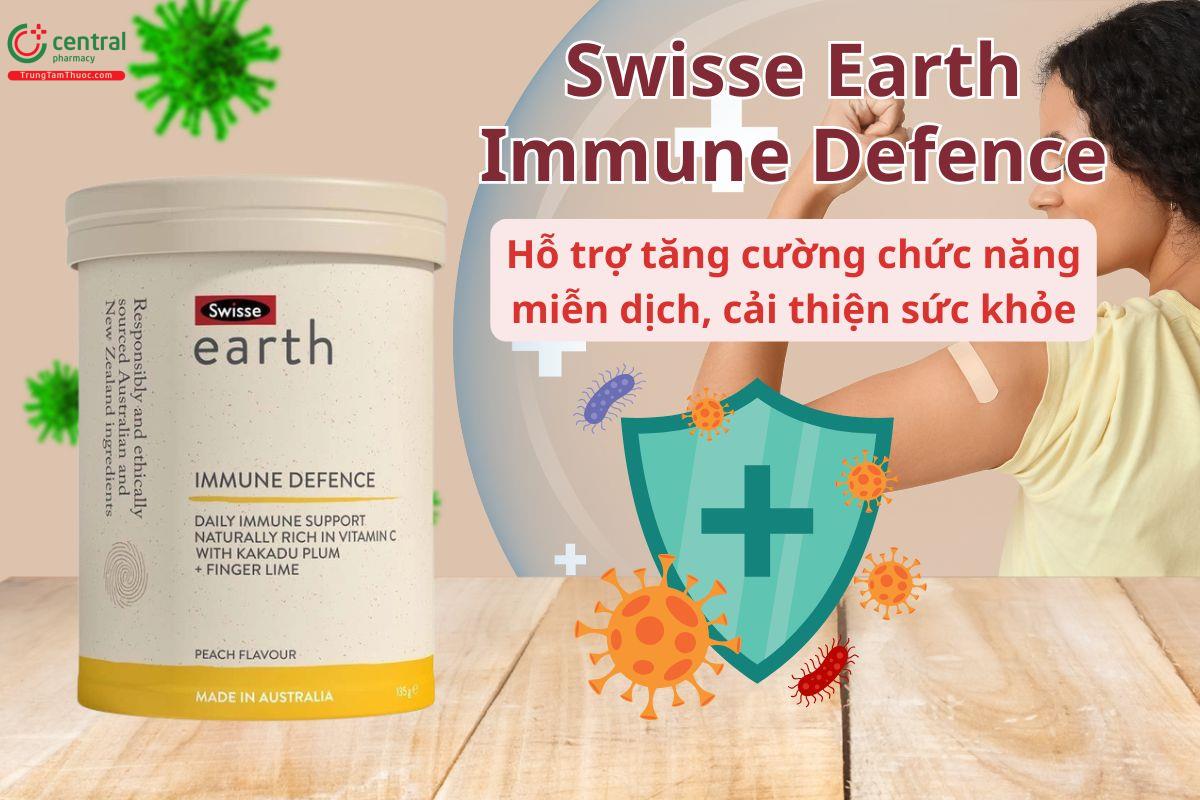 Swisse Earth Immune Defence hỗ trợ tăng cường đề kháng