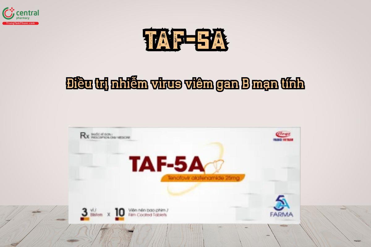 Thuốc TAF-5A kháng virus dùng điều trị viêm gan B mạn tính