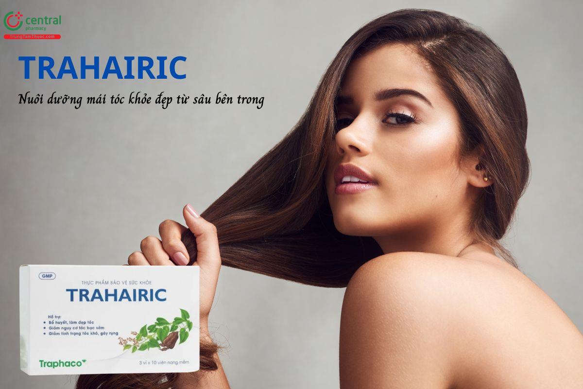 Trahairic - Bổ huyết, làm đẹp tóc, giảm nguy cơ tóc bạc sớm