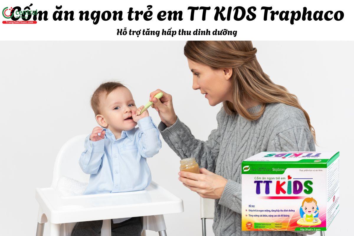 Cốm ăn ngon trẻ em TT KIDS Traphaco - Giúp trẻ ăn ngon miệng hơn