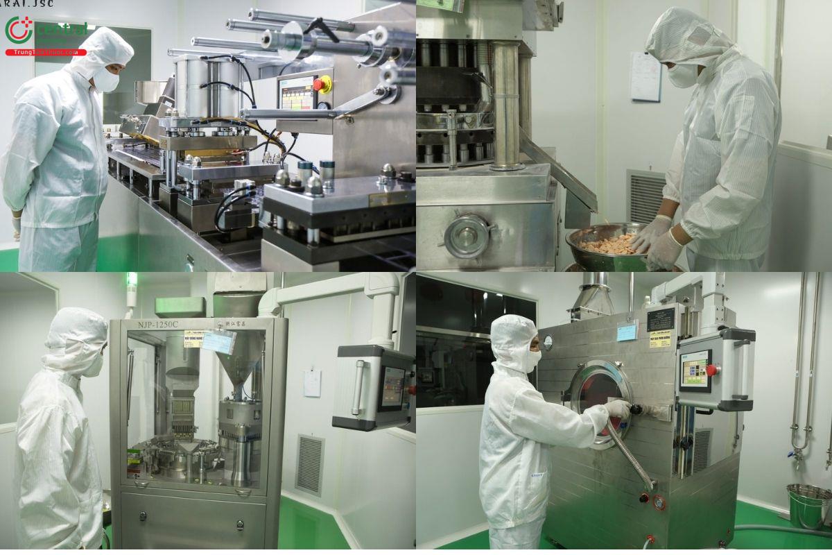 Hệ thống dây chuyền sản xuất tại Takarai