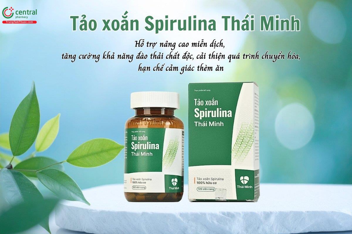 Tảo xoắn Spirulina Thái Minh