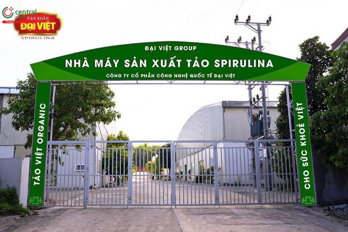 Nhà máy sản xuất tảo Spirulina
