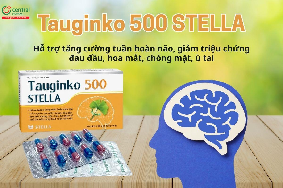 Tauginko STELLA hỗ trợ tăng cường tuần hoàn não