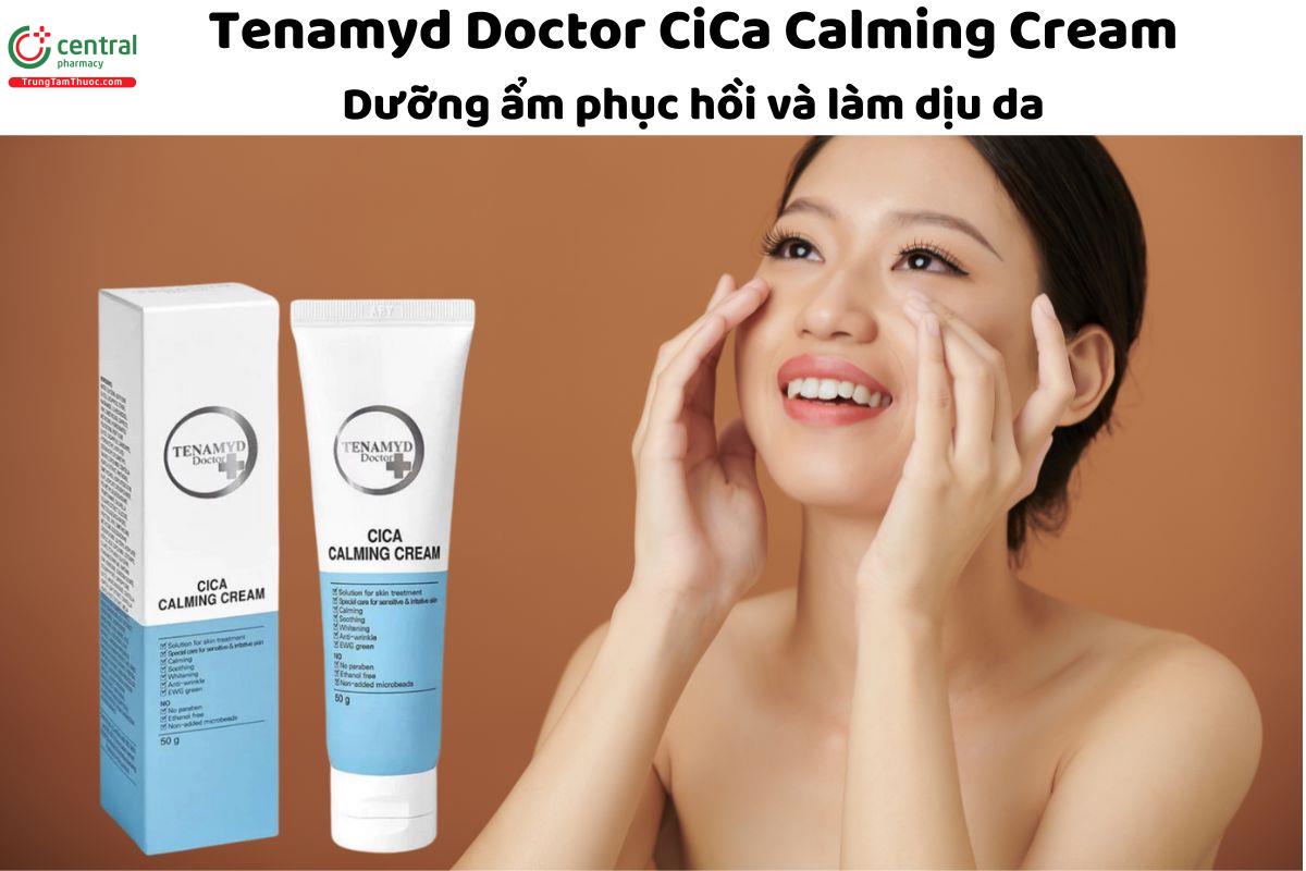 Tenamyd Doctor Cica Calming Cream - Dưỡng ẩm phục hồi và làm dịu da