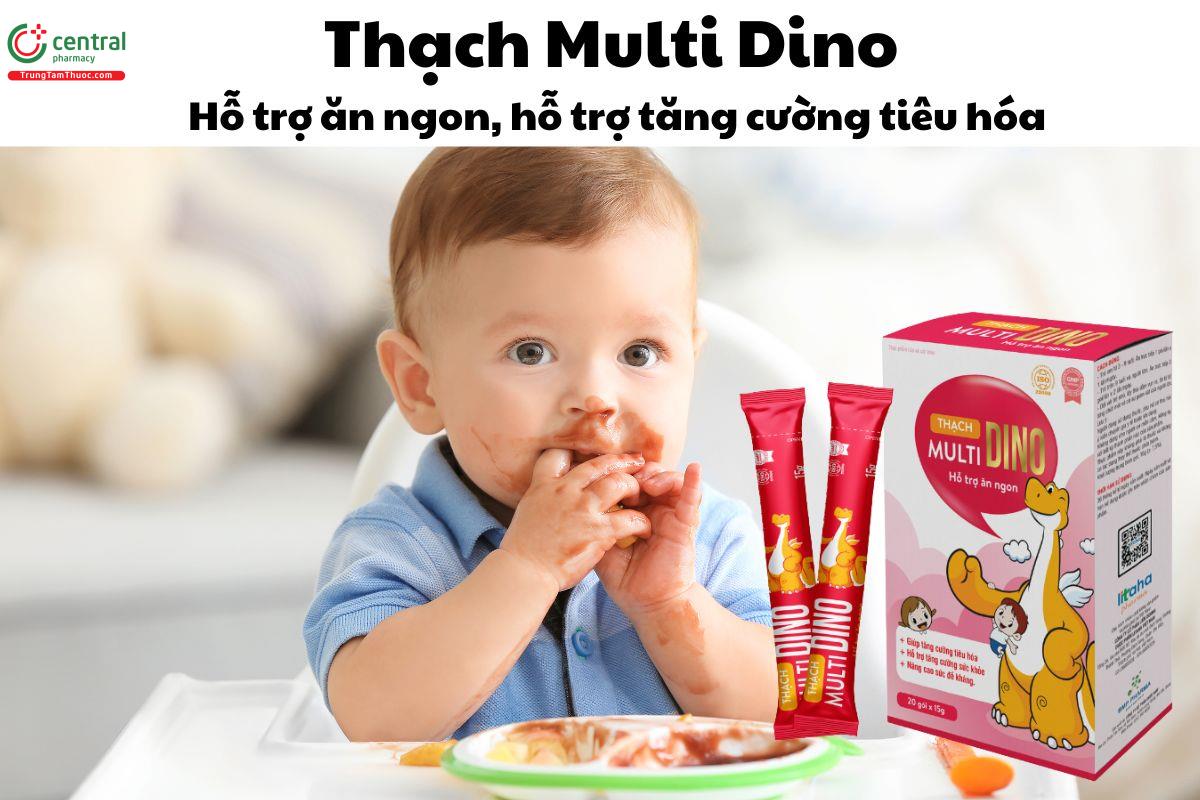 Thạch Multi Dino - Giúp ăn ngon, tăng cường sức đề kháng