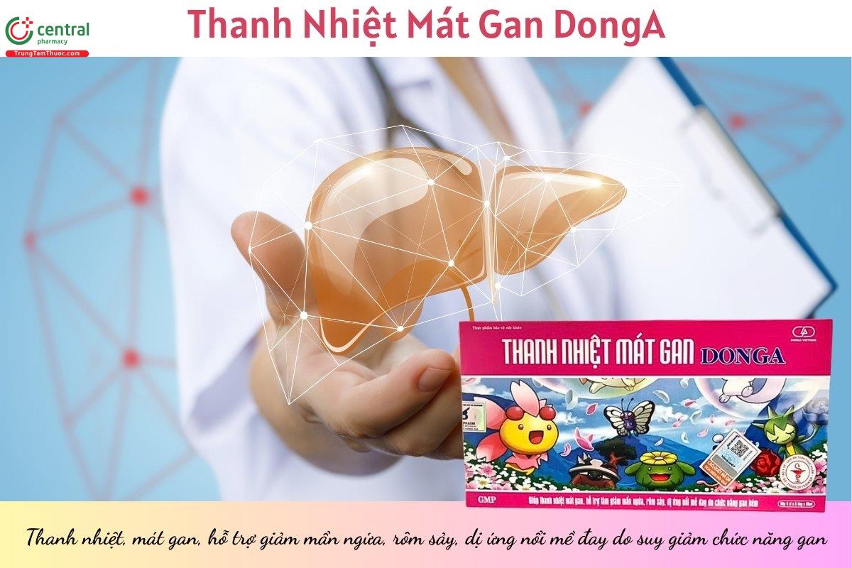 Thanh Nhiệt Mát Gan DongA