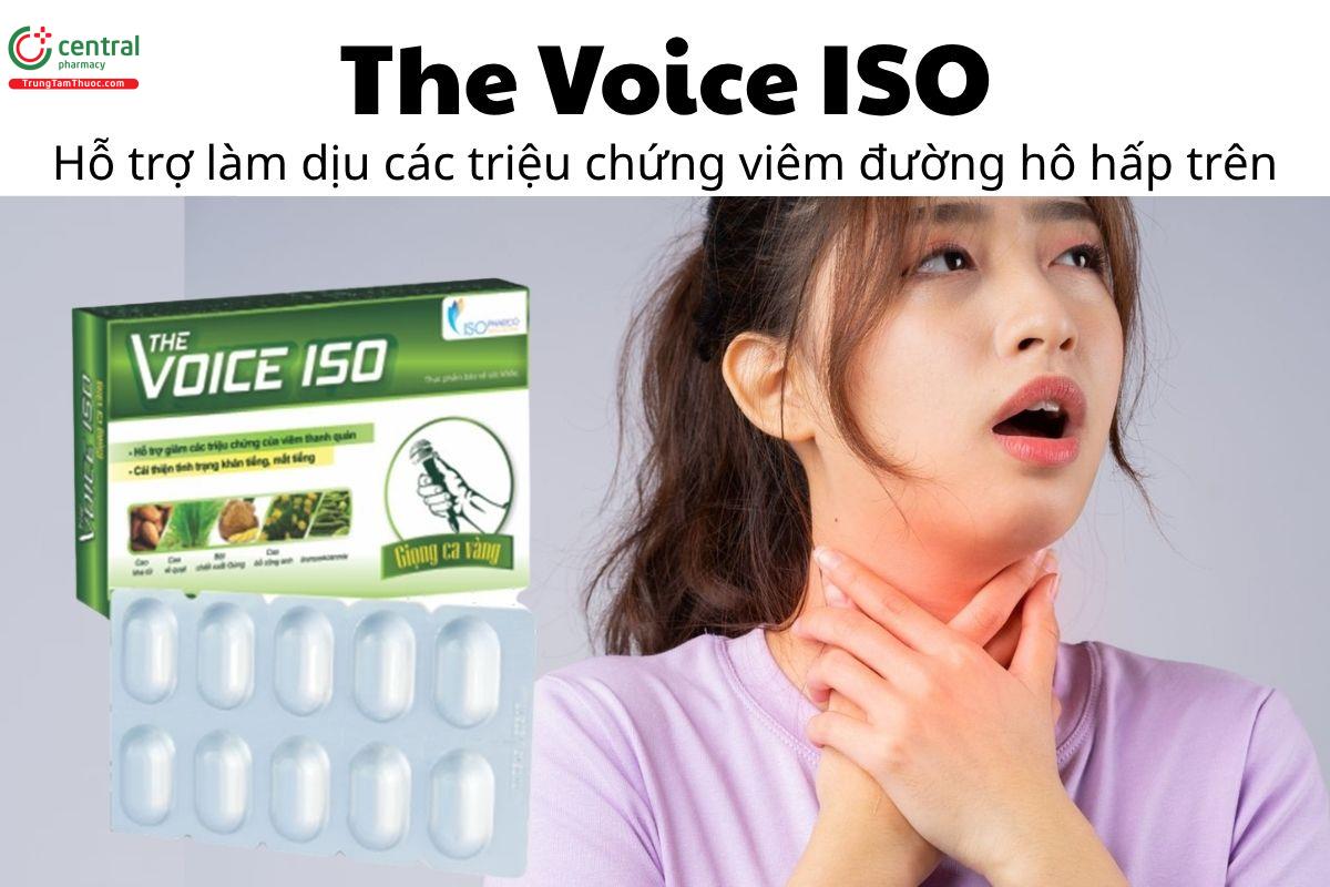 The Voice ISO - Hỗ trợ làm dịu các triệu chứng viêm đường hô hấp trên