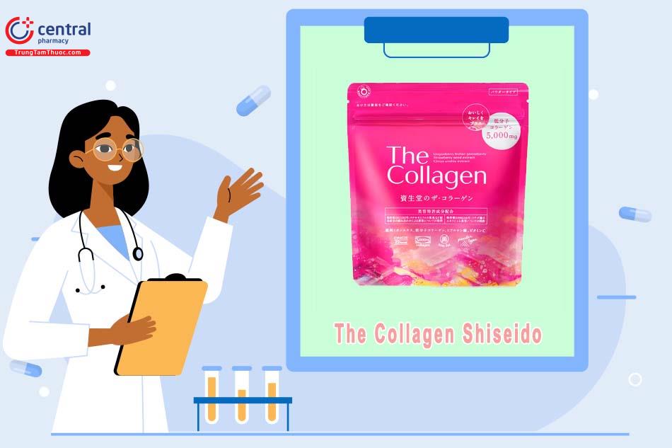The Collagen Shiseido dạng bột 