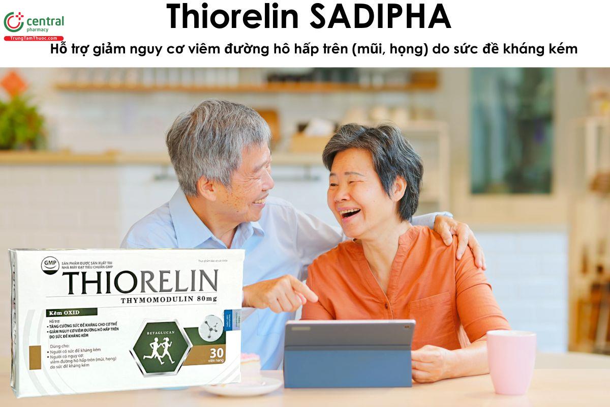 Thiorelin Sadipha - Giúp tăng cường sức đề kháng, giảm viêm hô hấp