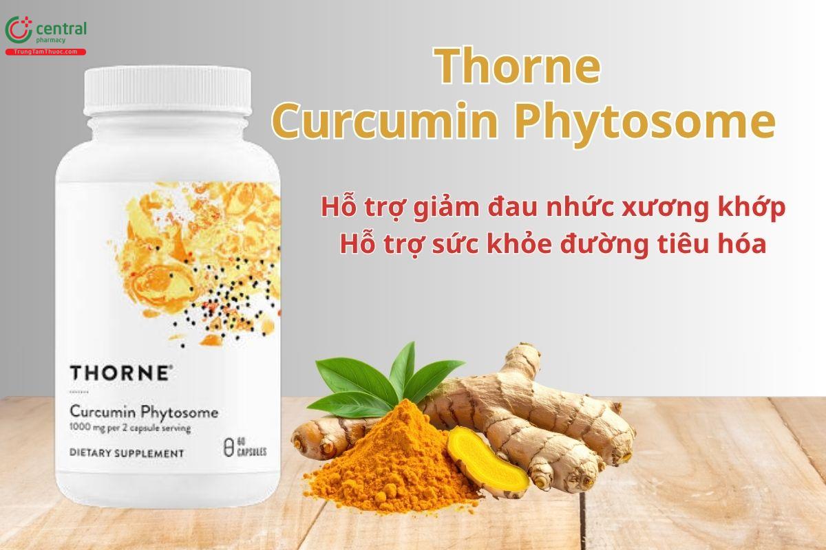 Thorne Curcumin Phytosome hỗ trợ duy trì đáp ứng viêm