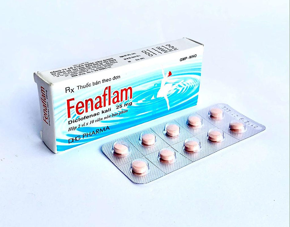 Thuốc giảm đau bụng kinh Fenaflam.