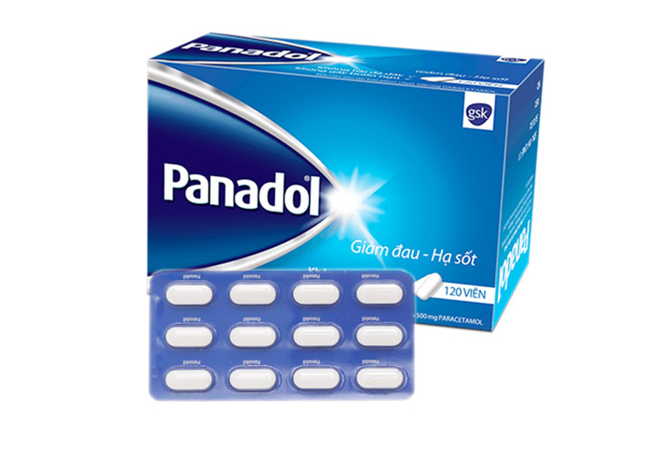 Thuốc giảm đau bụng kinh Panadol.
