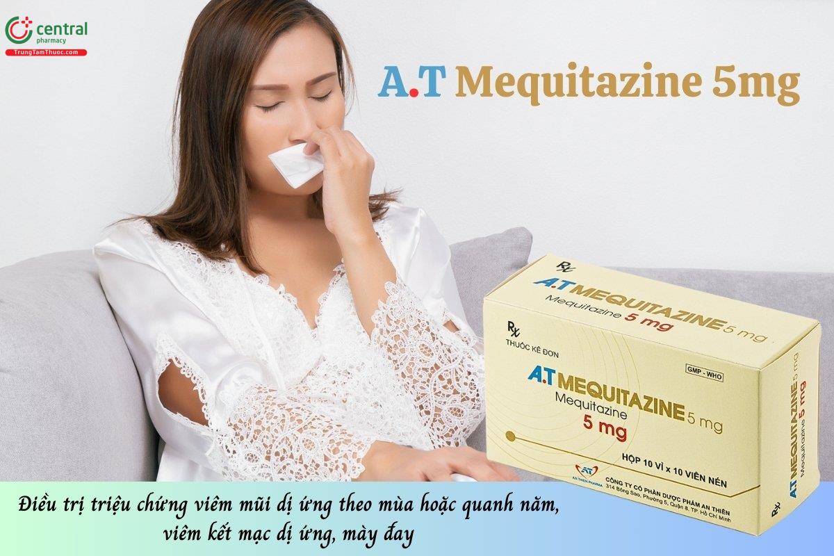 Thuốc A.T Mequitazine 5mg