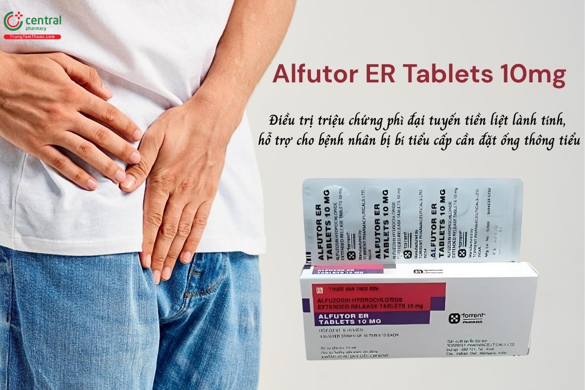 Thuốc Alfutor ER Tablets 10mg