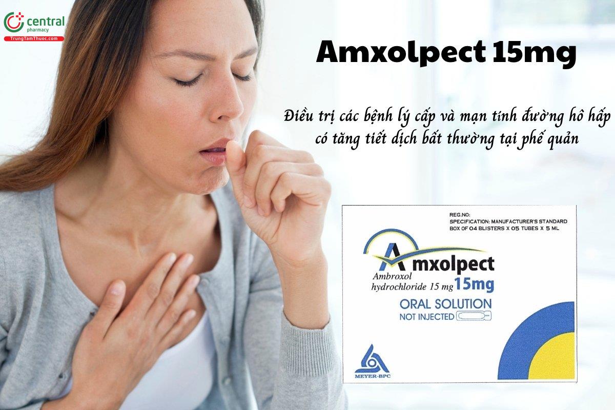 Thuốc Amxolpect 15mg