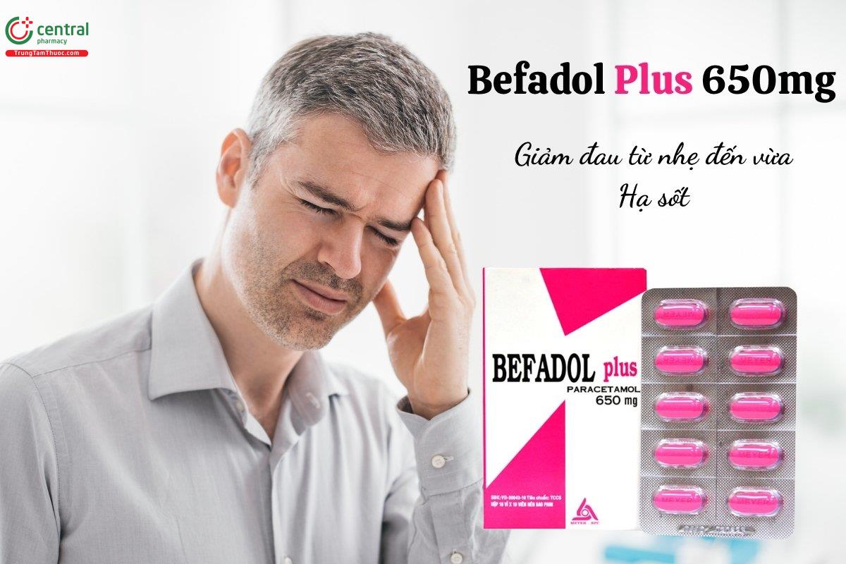Thuốc Befadol Plus 650mg
