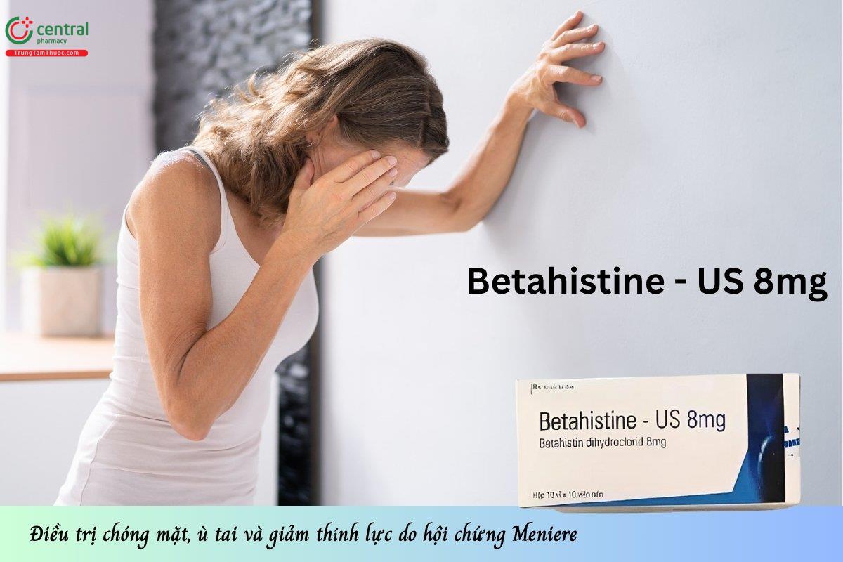Thuốc Betahistine - US 8mg