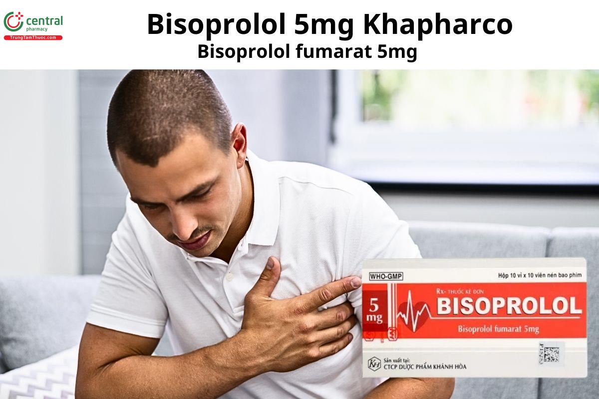 Thuốc Bisoprolol 5mg Khapharco