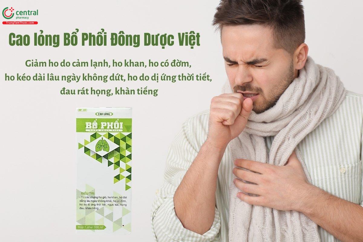 Thuốc Cao lỏng Bổ Phổi Đông Dược Việt