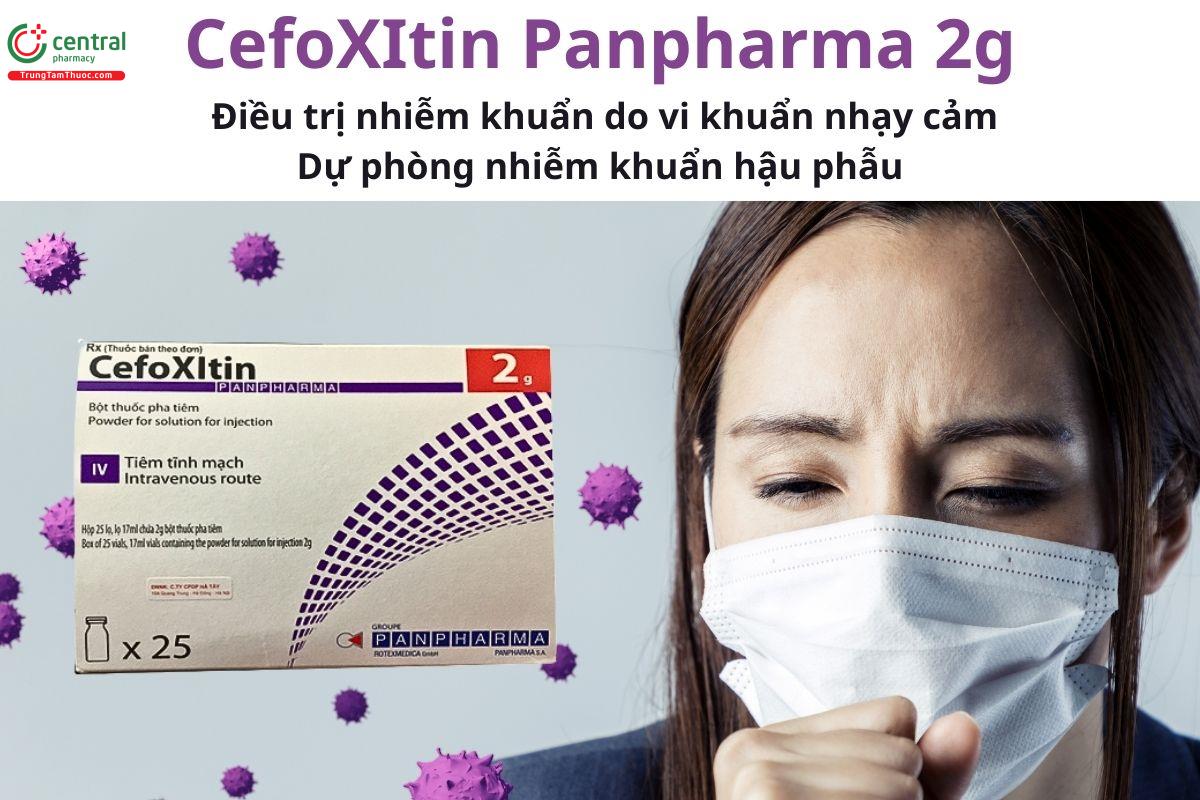 Thuốc CefoXItin Panpharma 2g