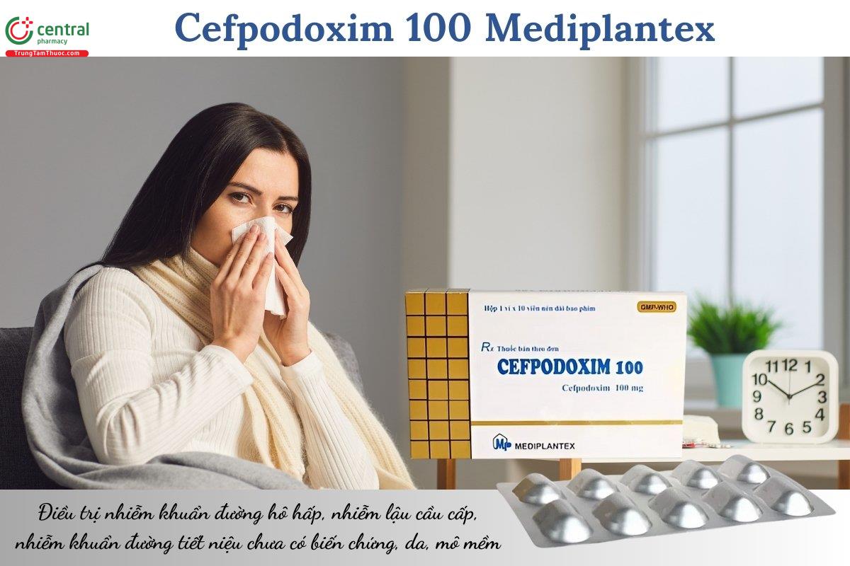 Thuốc Cefpodoxim 100 Mediplantex