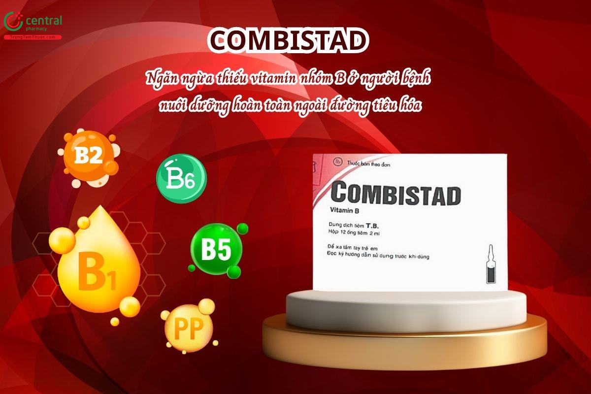 Thuốc Combistad giúp phòng ngừa tình trạng thiếu hụt vitamin nhóm B
