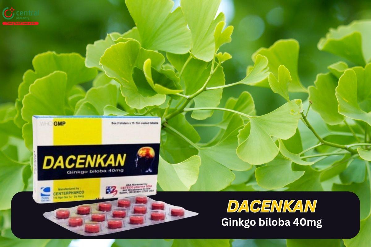 Thuốc Dacenkan điều trị thiểu năng tuần hoàn não và các rối loạn chức năng