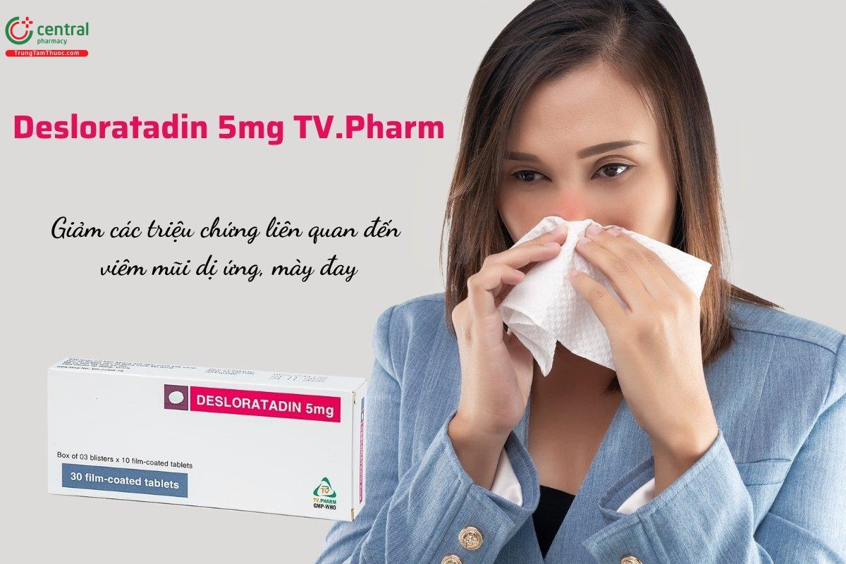 Thuốc Desloratadin 5mg TV.Pharm