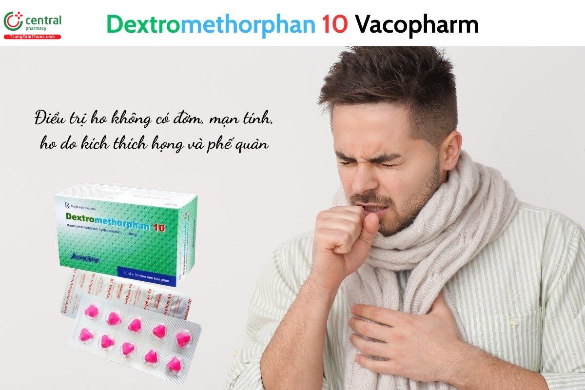 Thuốc Dextromethorphan 10 Vacopharm