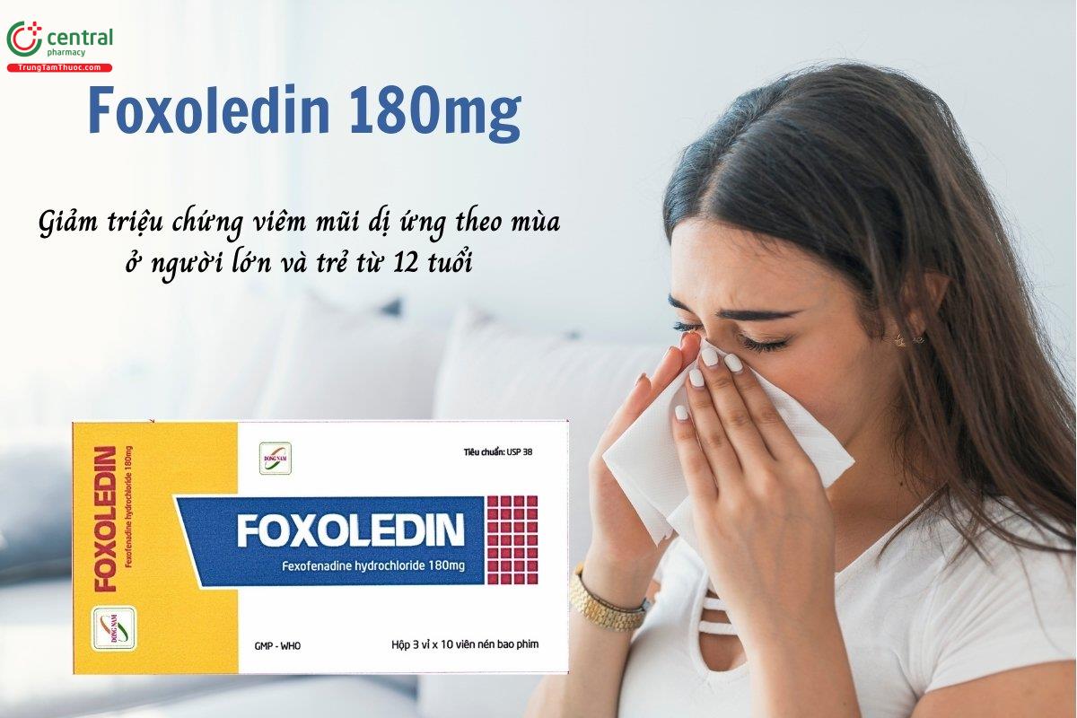Thuốc Foxoledin 180mg