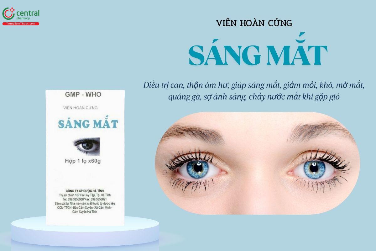 Tác dụng - Chỉ định của thuốc Hoàn Sáng Mắt Hadiphar