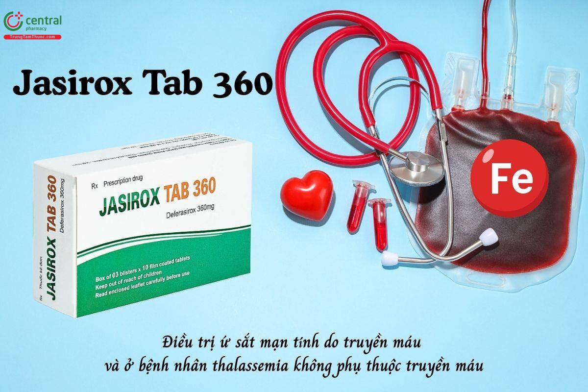 Thuốc Jasirox Tab 360
