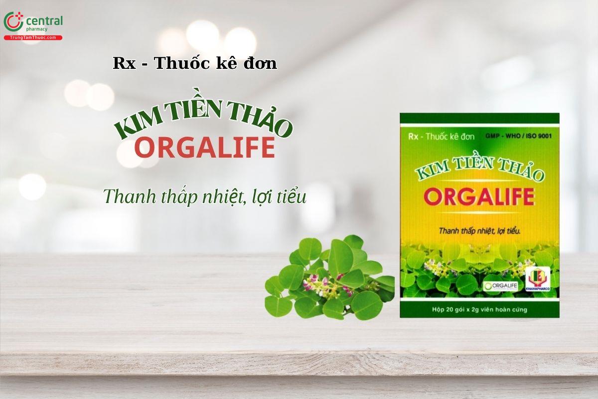 Thuốc Kim Tiền Thảo Orgalife có tác dụng thanh nhiệt, lợi tiểu, thường dùng trong các trường hợp sỏi đường tiết niệu