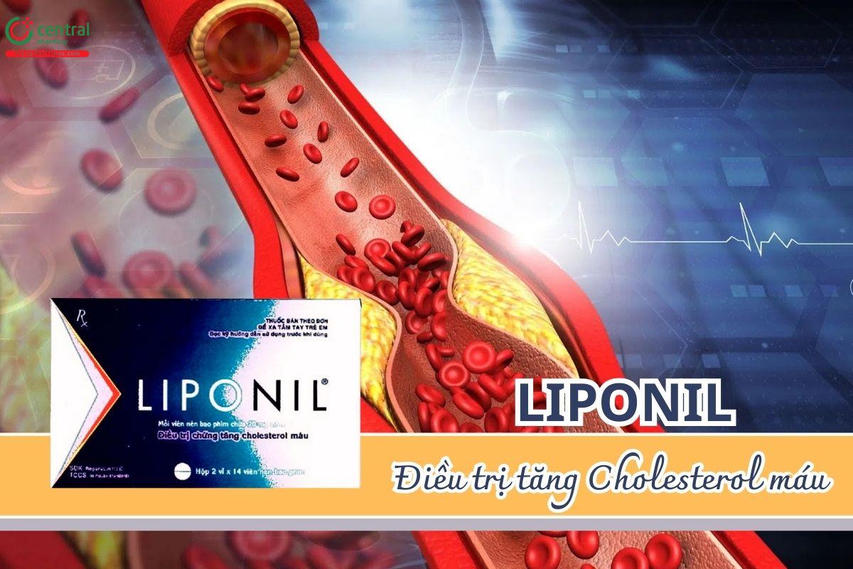 Thuốc Liponil 20mg - Điều trị tăng Cholesterol máu