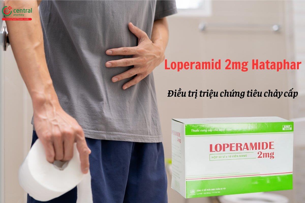 Thuốc Loperamid 2mg Hataphar