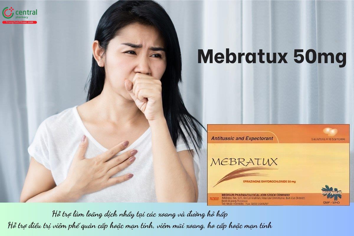 Thuốc Mebratux 50mg