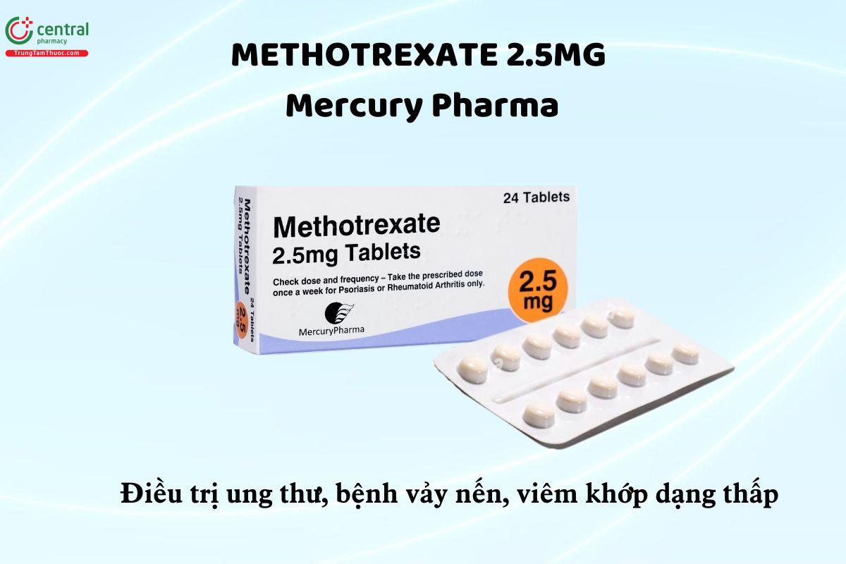 Thuốc Methotrexate 2.5mg Mercury Pharma