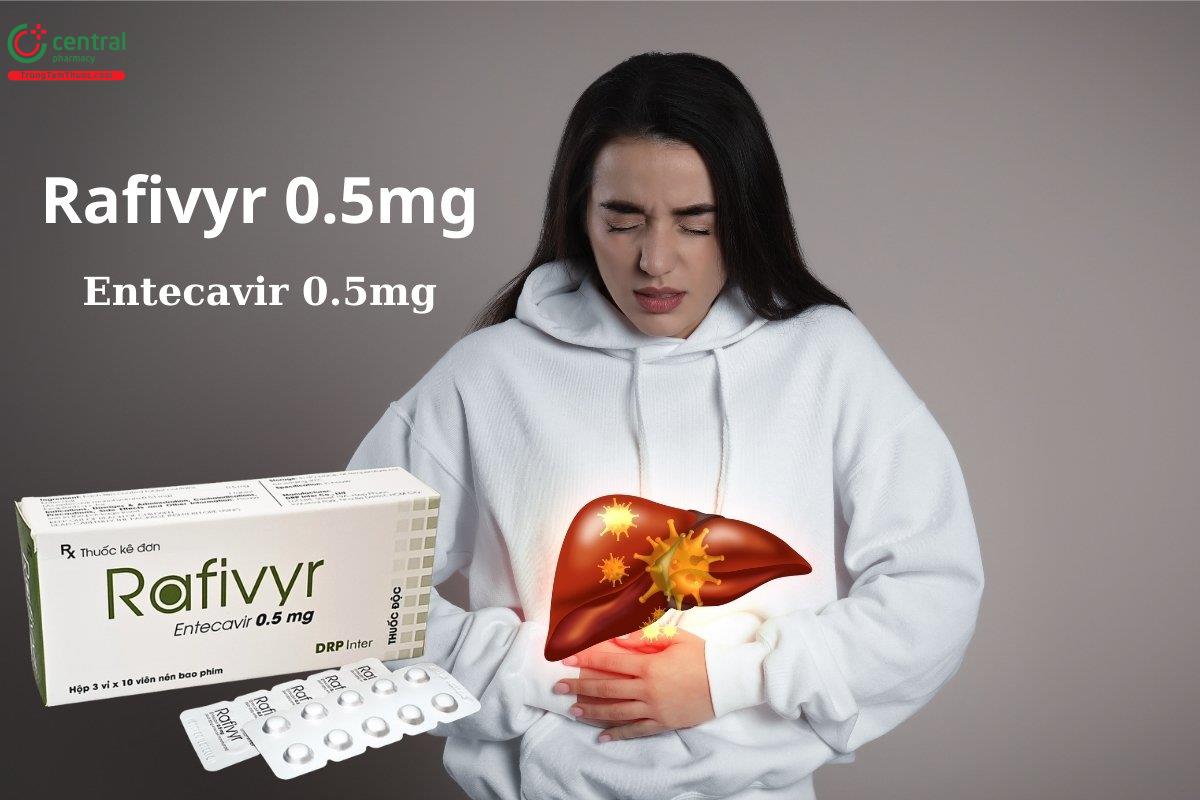 Thuốc Rafivyr 0.5mg chứa Entecavir