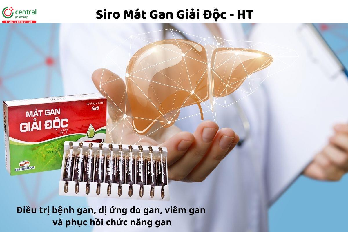  Thuốc Siro Mát Gan Giải Độc - HT