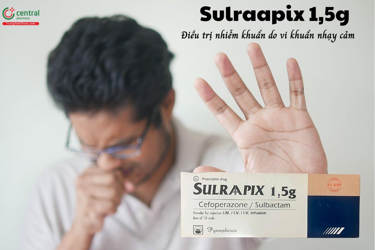 Thuốc Sulraapix 1,5g