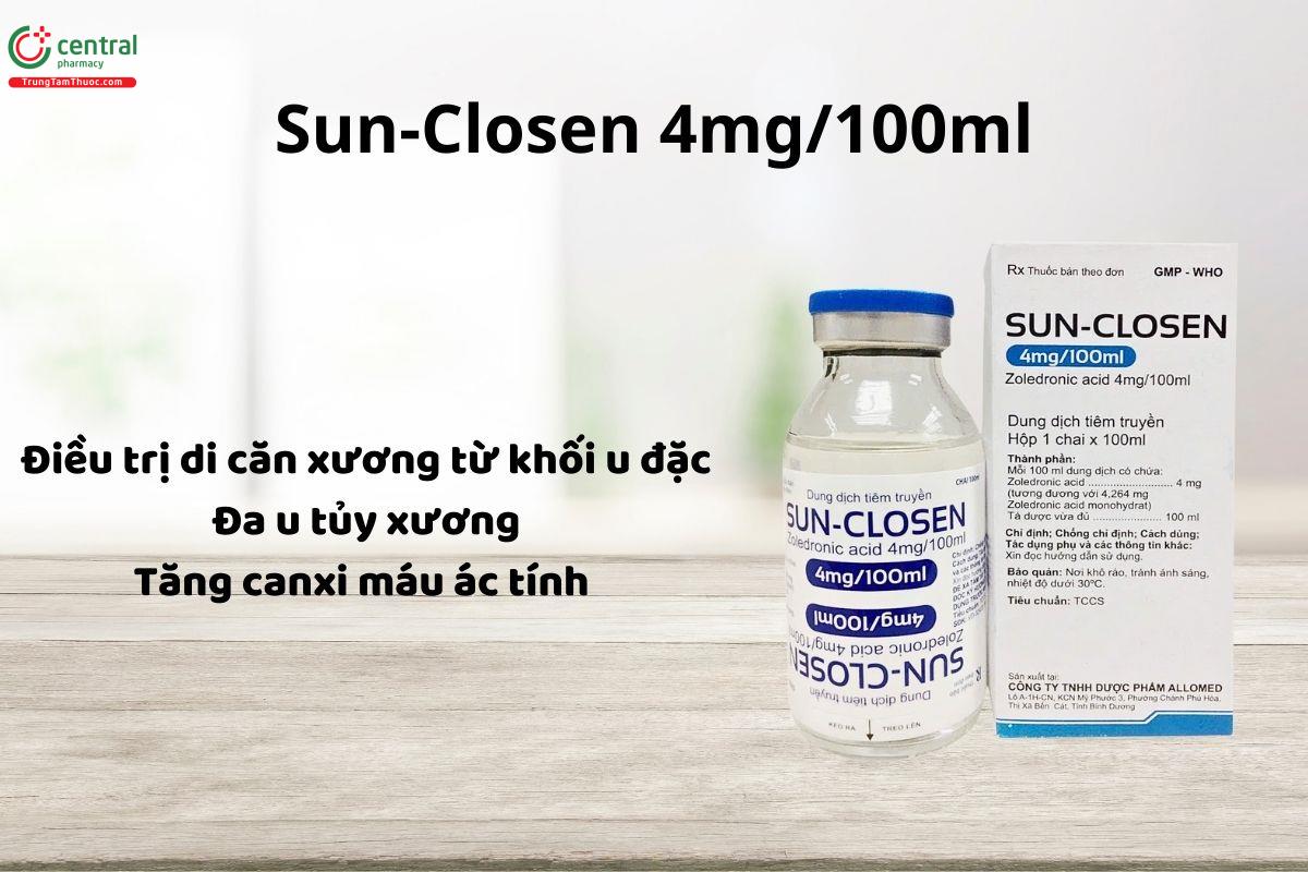 Thuốc Sun-Closen 4mg/100ml