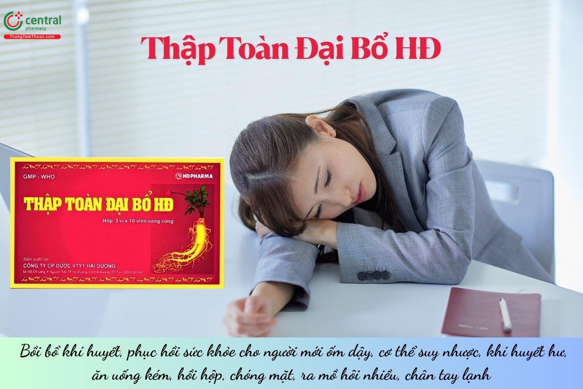 Thuốc Thập Toàn Đại Bổ HĐ