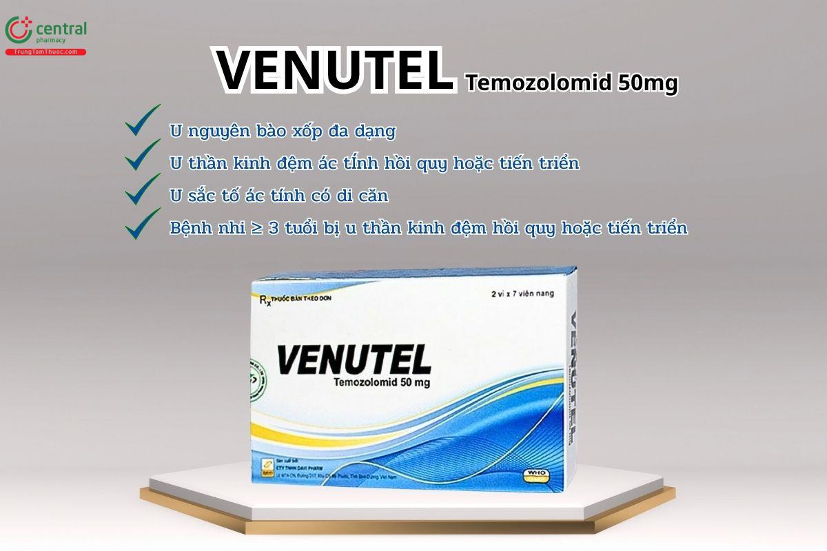 Chỉ định của thuốc Venutel 50mg