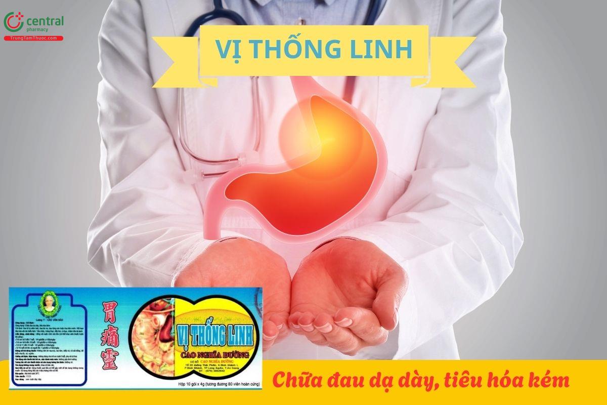 Thuốc Vị Thống Linh chữa đau dạ dày, tiêu hóa kém