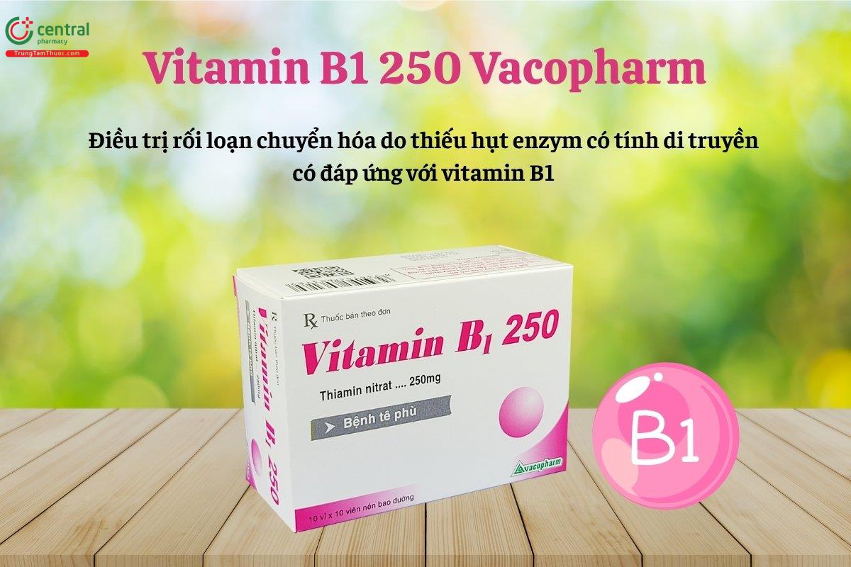Thuốc Vitamin B1 250mg Vacopharm