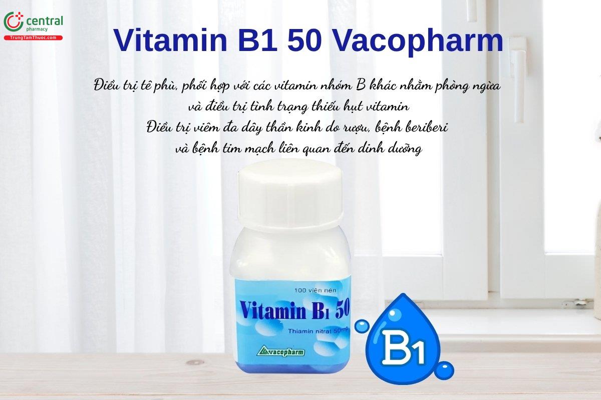 Thuốc Vitamin B1 50 Vacopharm