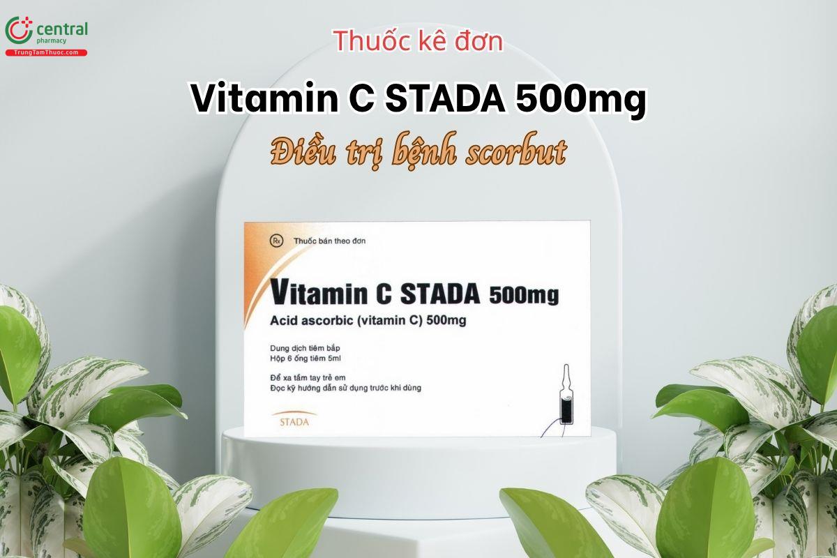 Thuốc Vitamin C Stada 500mg Pymepharco - Điều trị bệnh scorbut 