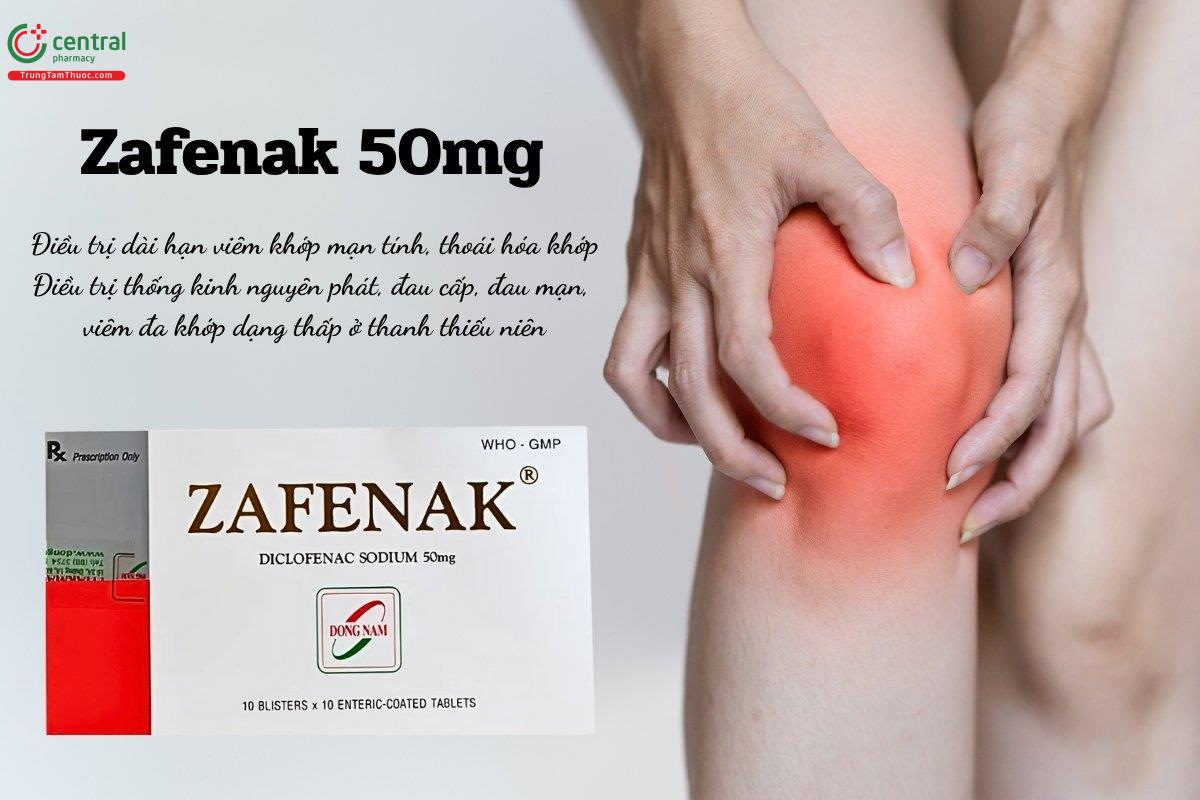 Thuốc Zafenak 50mg 
